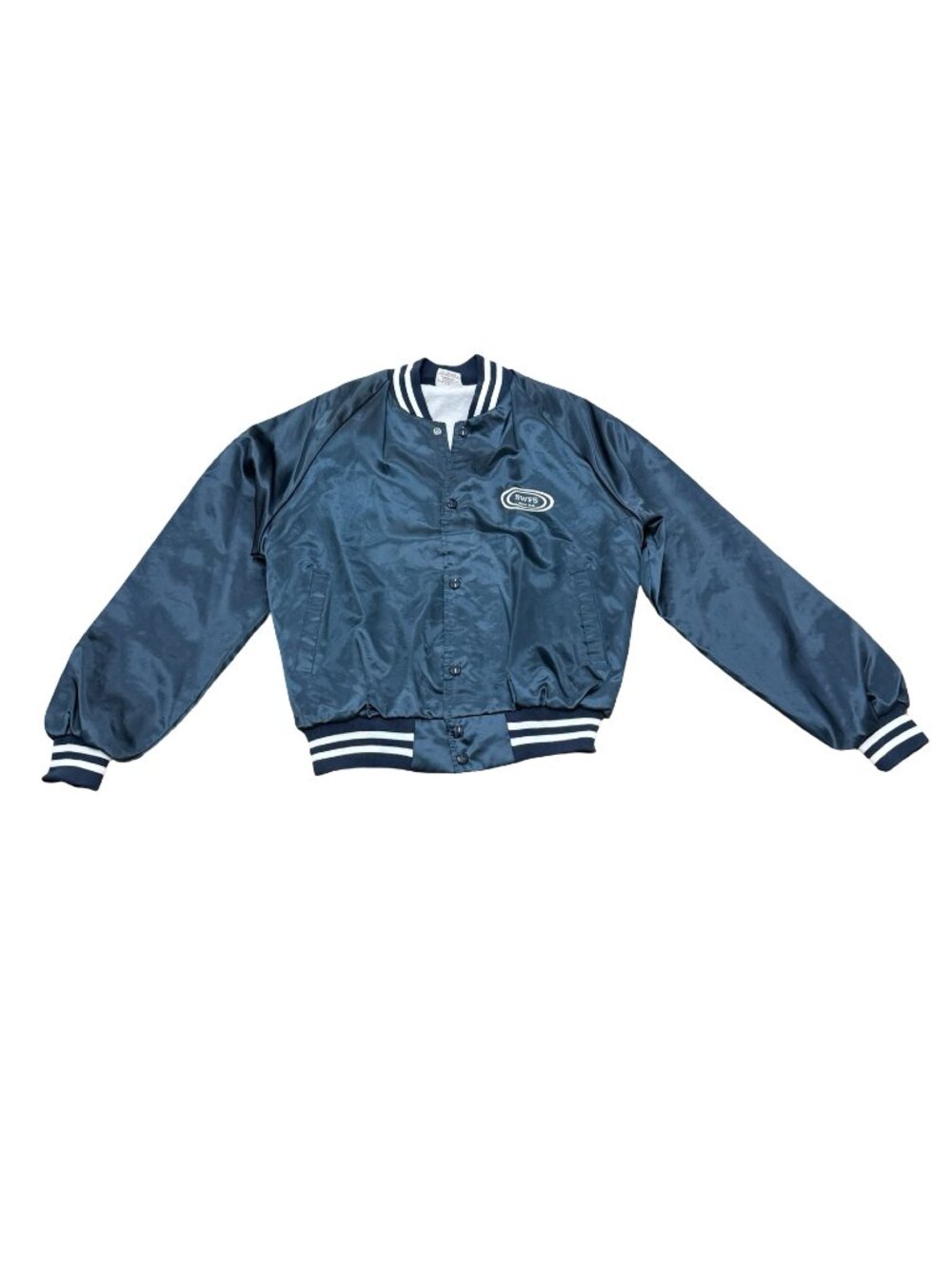 Vintage 1980s Auburn Sportswear Albuquerque Mail Service Inc. Nylon Jacket USA M